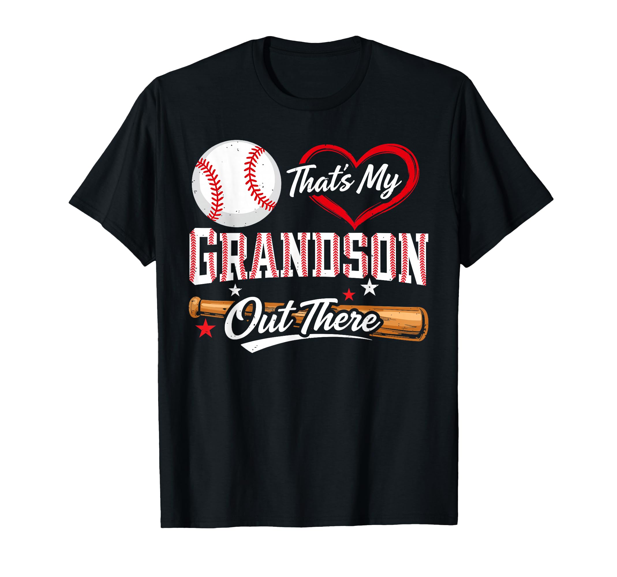 Thats My Grandson Out There Grandma T-Shirt - Graphic Print for Adults - T-Shirt, Sweatshirt, Hoodie