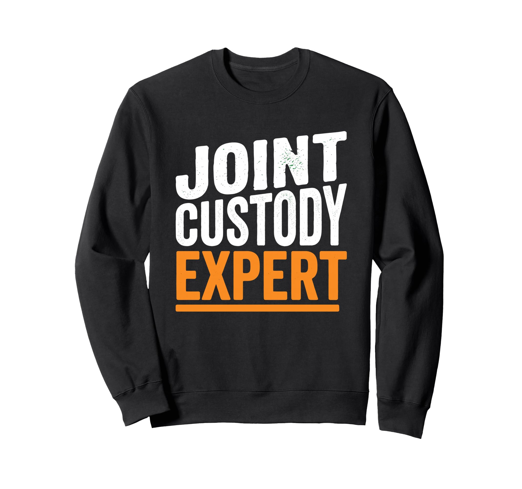 Joint Custody Expert Funny Divorce Sweatshirt - Graphic Print for Adults - T-Shirt, Sweatshirt, Hoodie