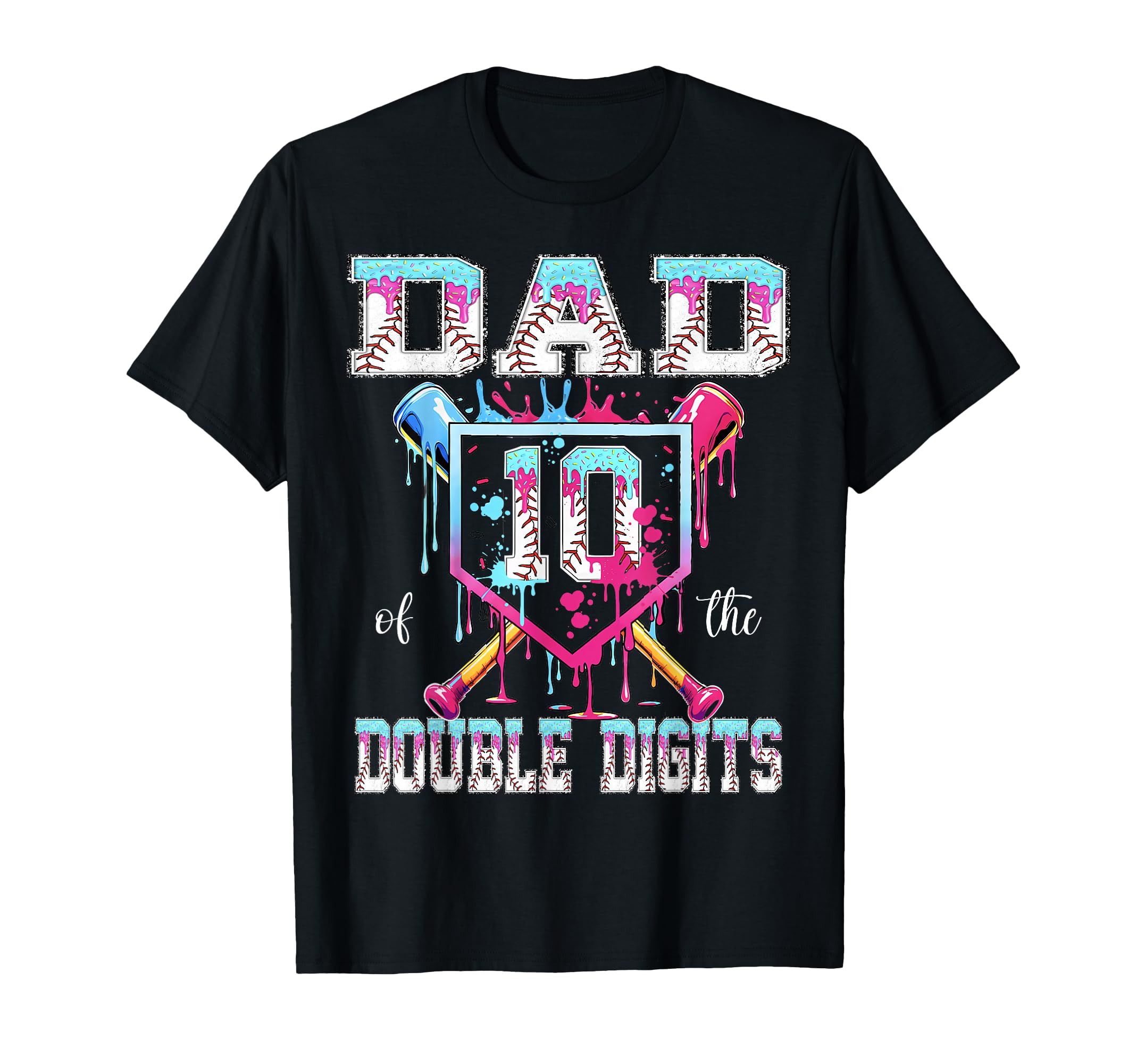Dad Double Digits 10Th Birthday T-Shirt - Streetwear Style Men Women - T-Shirt, Sweatshirt, Hoodie