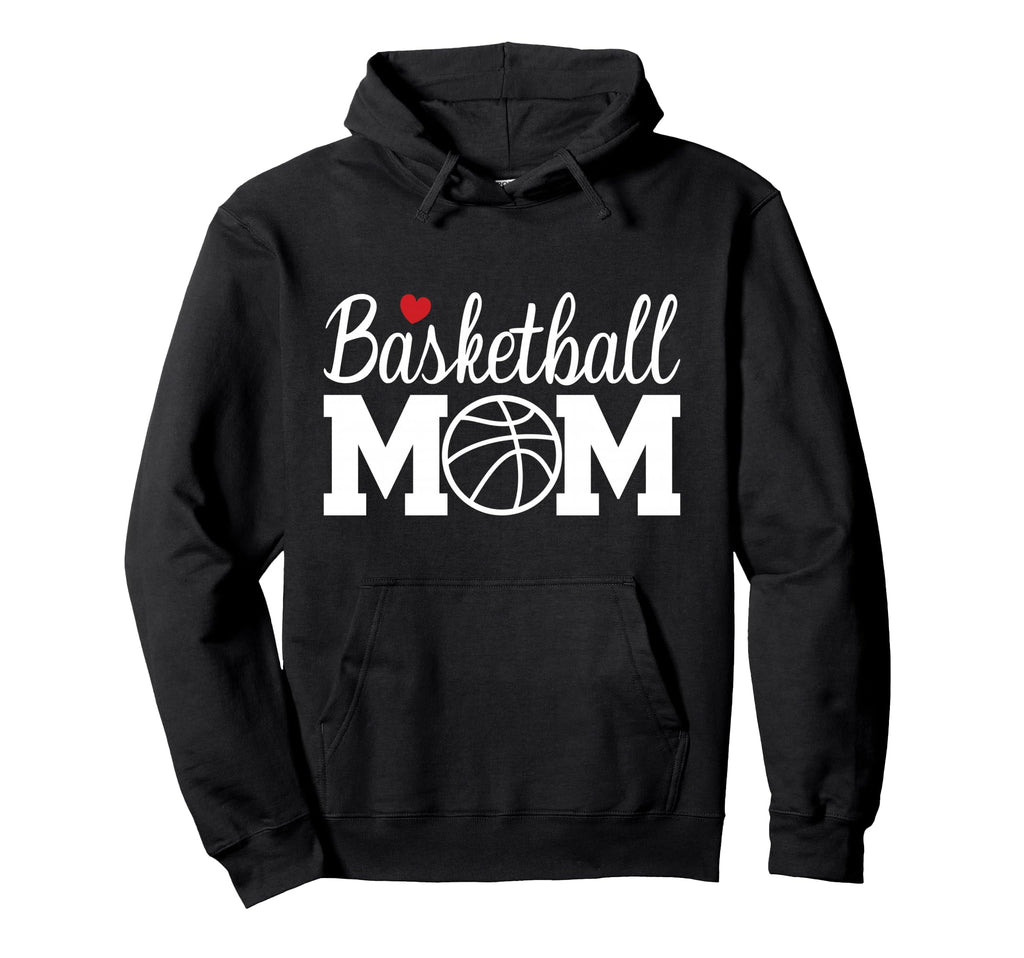 Basketball Mom Basketball Mom Life Game Day Hoodie - Trendy Graphic Unisex - T-Shirt, Sweatshirt, Hoodie