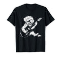 Dog Guitarist Guitar Maltipoo Dad T-Shirt - Casual Everyday Wear Men Women - T-Shirt, Sweatshirt, Hoodie