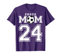 Number 24 Custom Proud Soccer Futbol T-Shirt - Novelty Apparel Men Women - T-Shirt, Sweatshirt, Hoodie