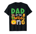 Dad Wild One Zoo Theme Birthday T-Shirt - Minimalist Print for Adults - T-Shirt, Sweatshirt, Hoodie