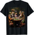 Playing Card Pop Art Gambling Squirrel Poker Cards - Adult & Kids T-Shirts, Sweatshirts & Hoodies apparel design preview 1