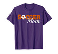 Soccer Mom Burnt Orange White Fun T-Shirt - Custom Art Print Men Women - T-Shirt, Sweatshirt, Hoodie