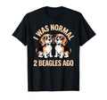 Beagle Dog Themed Beagle Lovers T-Shirt - Minimalist Print Men Women - T-Shirt, Sweatshirt, Hoodie