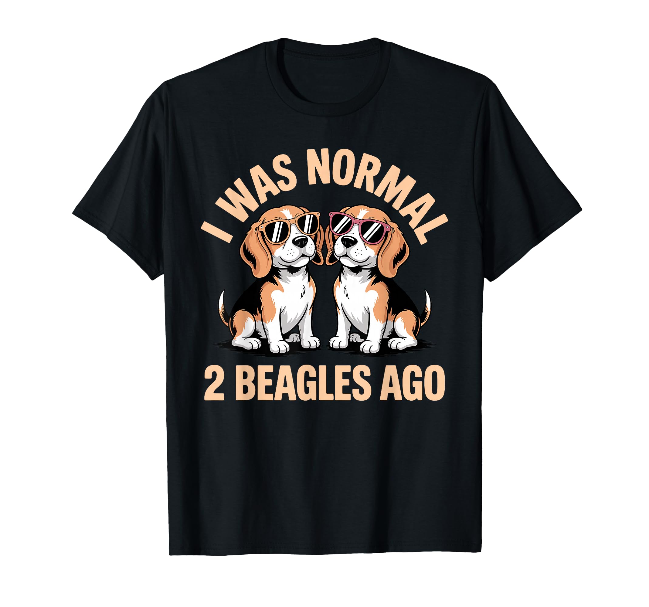 Beagle Dog Themed Beagle Lovers T-Shirt - Minimalist Print Men Women - T-Shirt, Sweatshirt, Hoodie