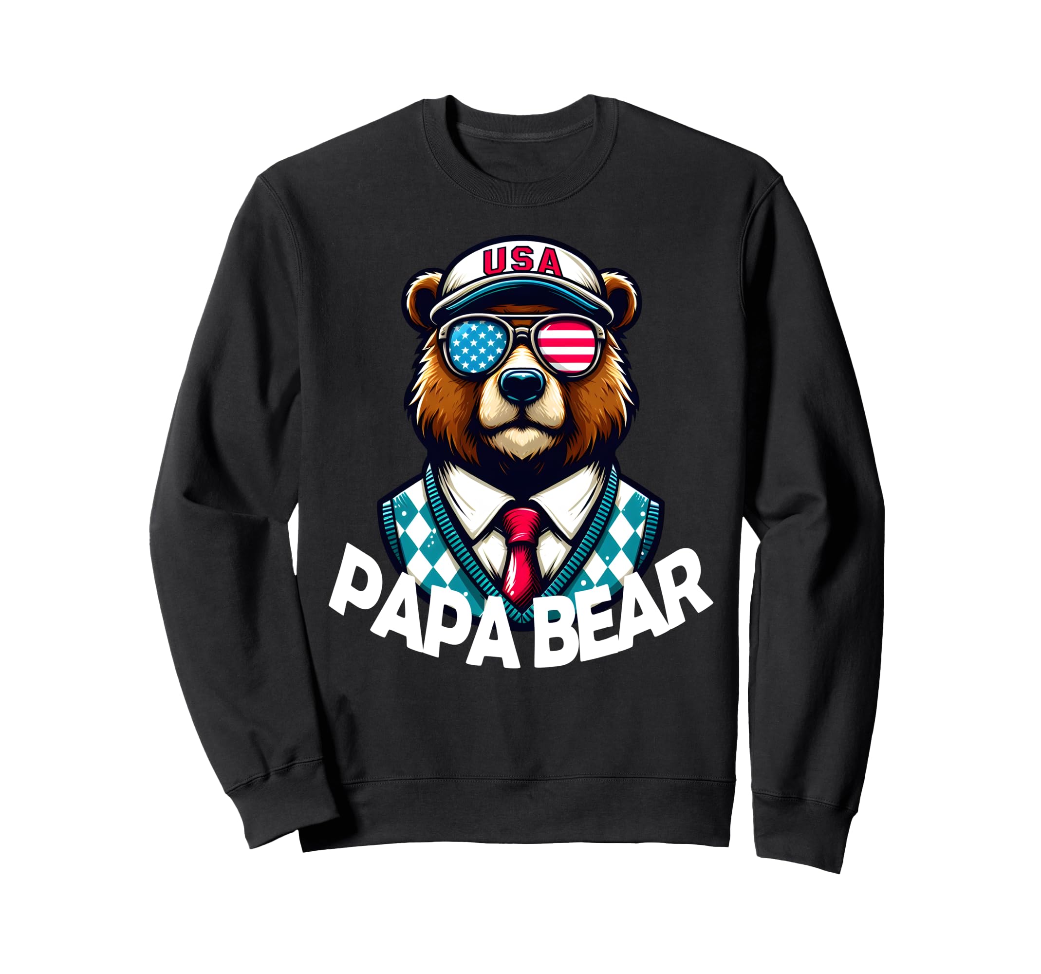 Papa Bear Gifts Funny Sweatshirt - Casual Everyday Wear for Adults - T-Shirt, Sweatshirt, Hoodie