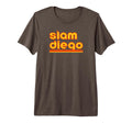 Slam Diego San Diego Baseball Tri Blend T-Shirt - Custom Art Print Unisex - T-Shirt, Sweatshirt, Hoodie