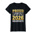 Proud Auntie 2026 Graduate Class 2026 T-Shirt - Aesthetic Graphic Unisex - T-Shirt, Sweatshirt, Hoodie