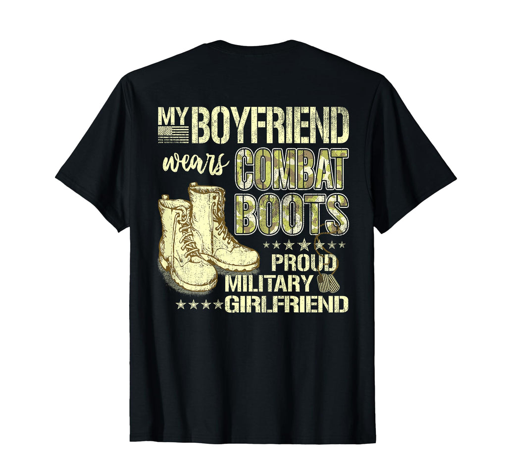 My Boyfriend Wears Combat Boots T-Shirt - Unique Graphic for Adults - T-Shirt, Sweatshirt, Hoodie