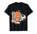 18Th Birthday Soccer Player T-Shirt - Fun Novelty Design for Adults - T-Shirt, Sweatshirt, Hoodie