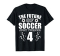 Future Soccer Just Turned 4Th Birthday T-Shirt - Streetwear Style Unisex - T-Shirt, Sweatshirt, Hoodie