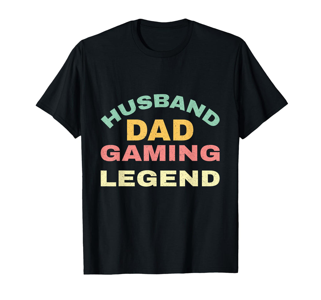 Dad Video Game Legend Fathers Day Funny T-Shirt - Novelty Apparel Unisex - T-Shirt, Sweatshirt, Hoodie