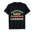 Dad Video Game Legend Fathers Day Funny T-Shirt - Novelty Apparel Unisex - T-Shirt, Sweatshirt, Hoodie
