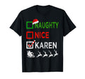 Naughty Nice Karen Pajamas Funny T-Shirt - Fun Novelty Design for Adults - T-Shirt, Sweatshirt, Hoodie