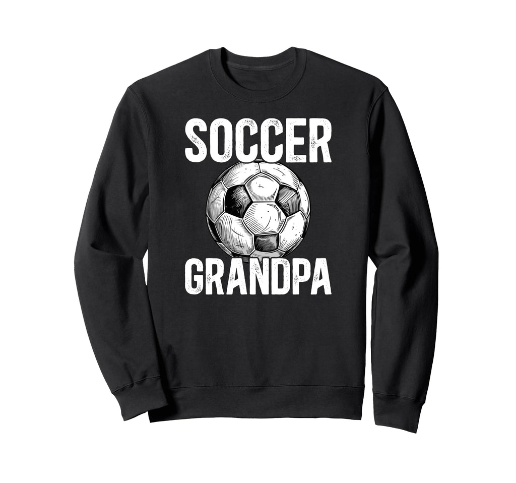 Soccer Grandpa Soccer Player Sweatshirt - Custom Art Print Unisex - T-Shirt, Sweatshirt, Hoodie