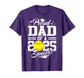 Proud Dad 2025 Senior Graduate T-Shirt - Custom Art Print Men Women - T-Shirt, Sweatshirt, Hoodie