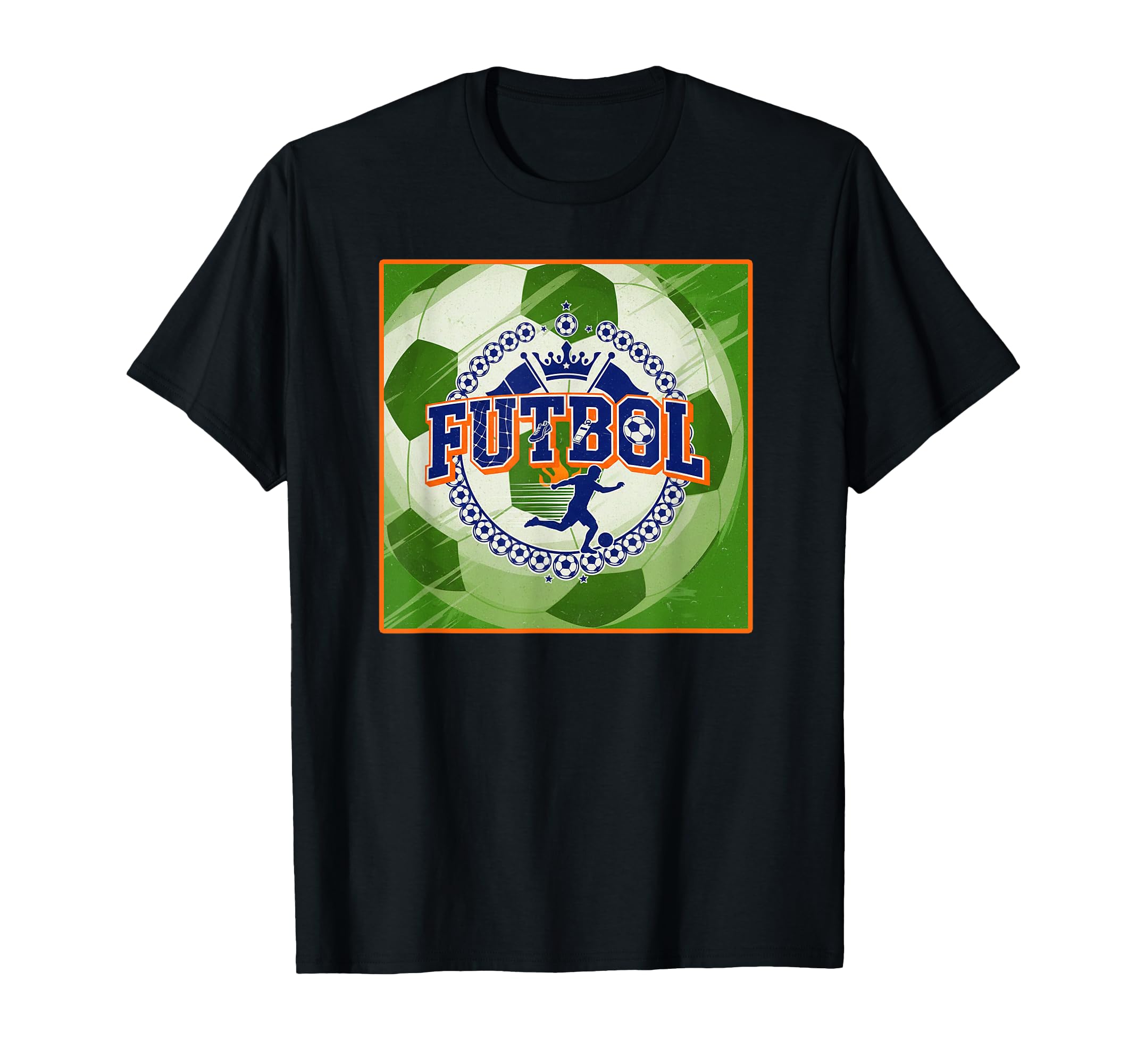 Futbol Fan Soccer T-Shirt - Aesthetic Graphic for Adults - T-Shirt, Sweatshirt, Hoodie