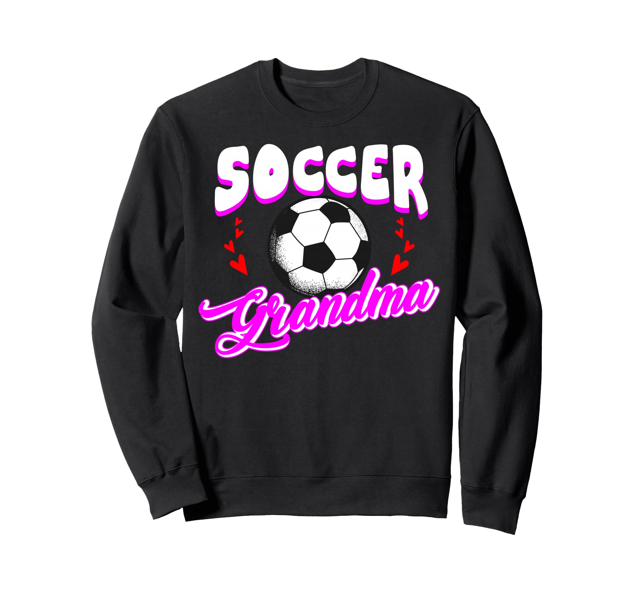 Soccer Grandma Sports Player Sweatshirt - Minimalist Print for Adults - T-Shirt, Sweatshirt, Hoodie
