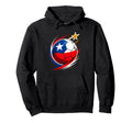 Chile Soccer Heritage Badge Hoodie - Aesthetic Graphic for Adults - T-Shirt, Sweatshirt, Hoodie
