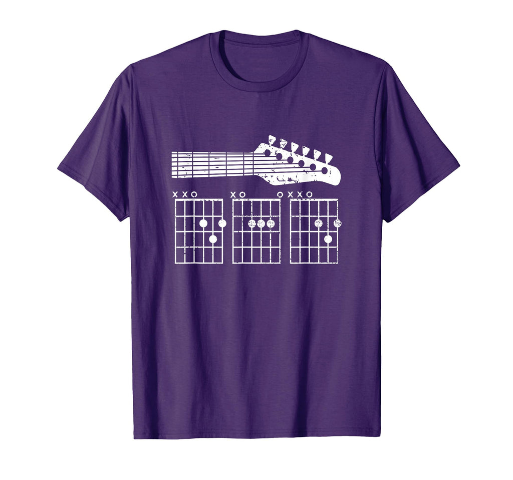 Funny Guitar Dad Music Chords D D T-Shirt - Minimalist Print for Adults - T-Shirt, Sweatshirt, Hoodie