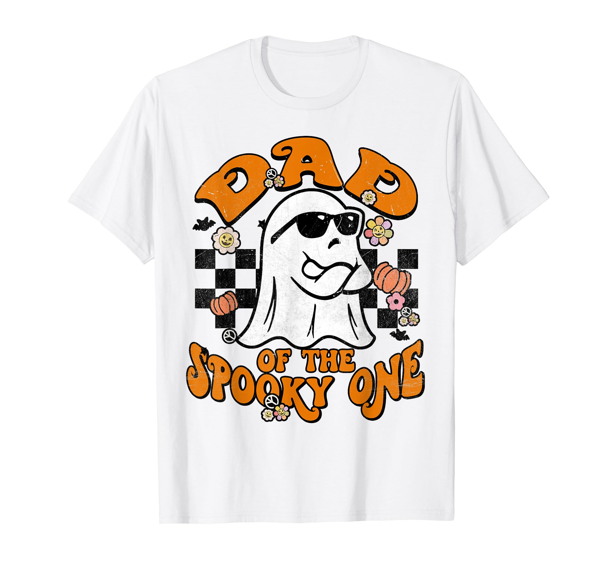 Dad Spooky One Groovy Matching Family T-Shirt - Custom Art Print Unisex - T-Shirt, Sweatshirt, Hoodie