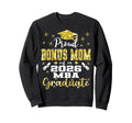 Proud Bonus Mom Class 2026 Mba Sweatshirt - Aesthetic Graphic Unisex - T-Shirt, Sweatshirt, Hoodie