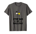 Mens Step Dad Ballers Softball T-Shirt - Unique Graphic for Adults - T-Shirt, Sweatshirt, Hoodie