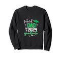 Custom Graduation Shirts 2024 Sweatshirt - Fun Novelty Design for Adults - T-Shirt, Sweatshirt, Hoodie
