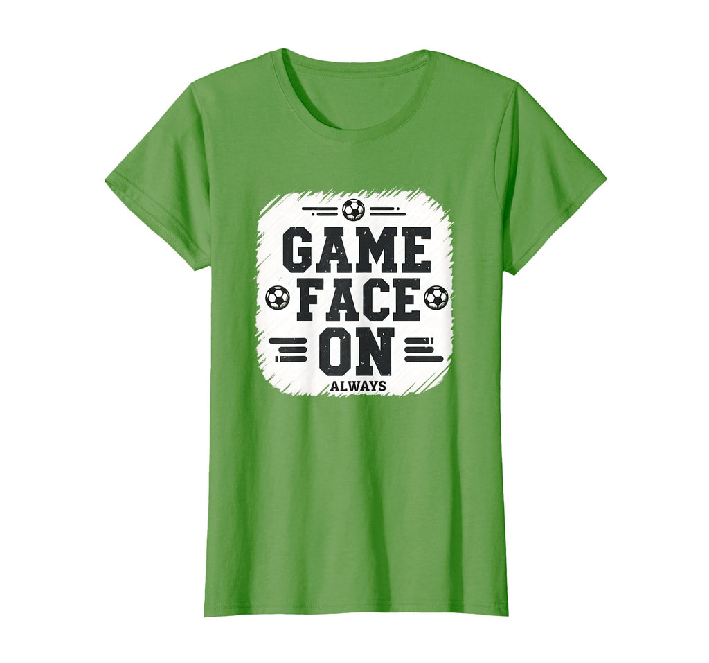 Game Face Always Soccer Mom T-Shirt - Aesthetic Graphic Men Women - T-Shirt, Sweatshirt, Hoodie