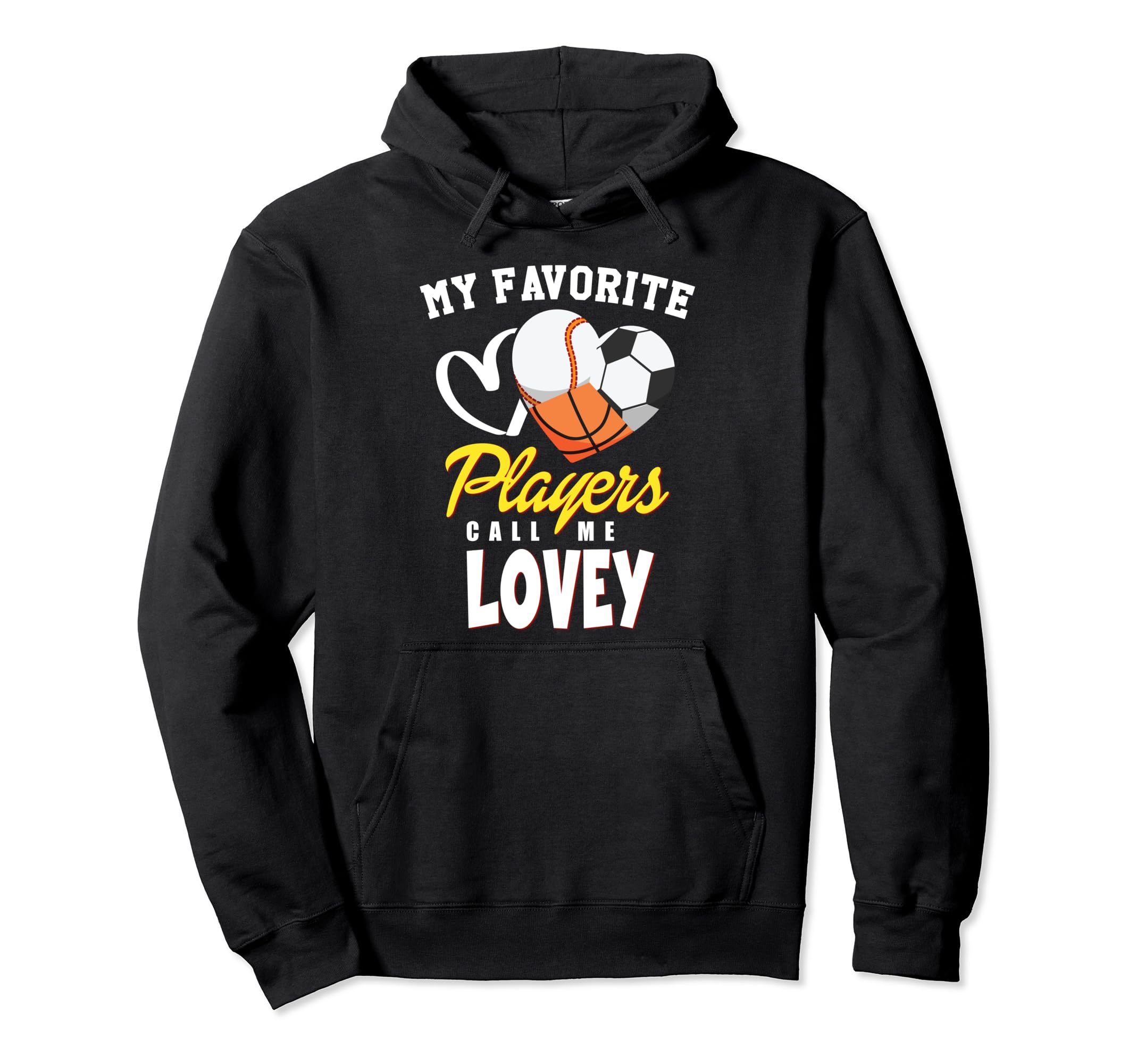 My Favorite Players Baseball Soccer Hoodie - Trendy Graphic Unisex - T-Shirt, Sweatshirt, Hoodie