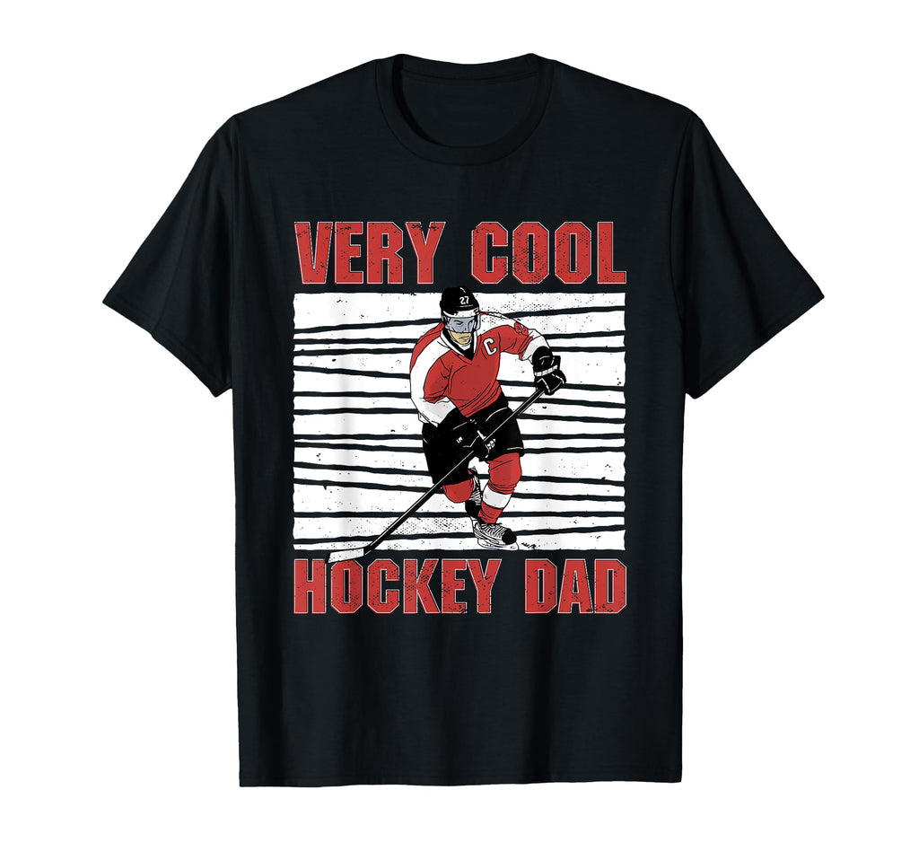 Hockey Dad Gift Sweatshirt - Aesthetic Graphic Unisex - T-Shirt, Sweatshirt, Hoodie