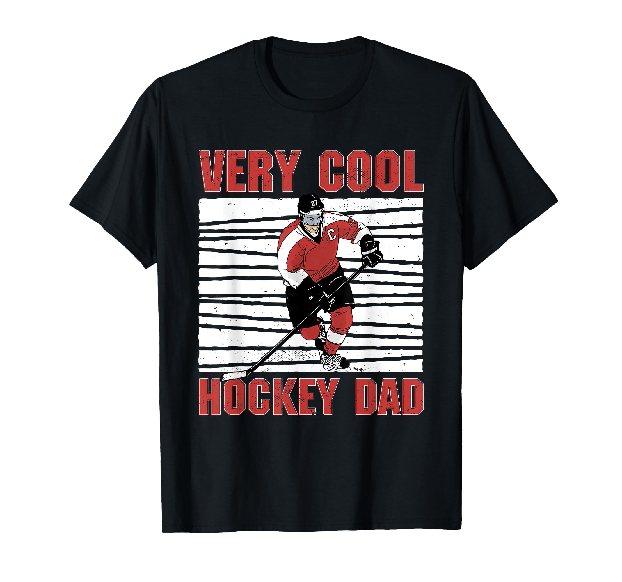 Hockey Dad Gift Sweatshirt - Aesthetic Graphic Unisex - T-Shirt, Sweatshirt, Hoodie