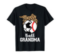 Ball Grandma Soccer Baseball Leopard T-Shirt - Novelty Apparel for Adults - T-Shirt, Sweatshirt, Hoodie