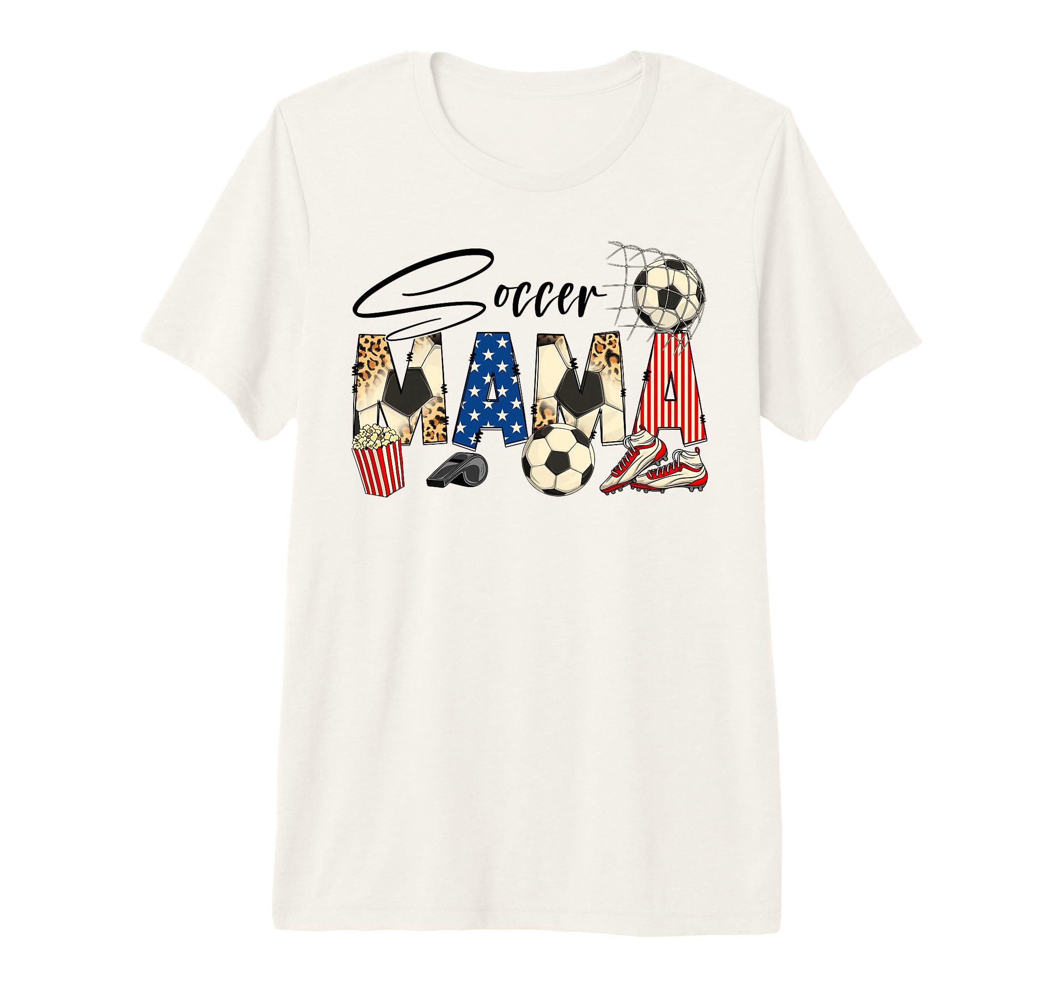 Soccer Mama Mom Soccer Lovers Fans T-Shirt - Trendy Graphic Men Women - T-Shirt, Sweatshirt, Hoodie