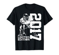 9Th Birthday Football 2017 T-Shirt - Minimalist Print Men Women - T-Shirt, Sweatshirt, Hoodie