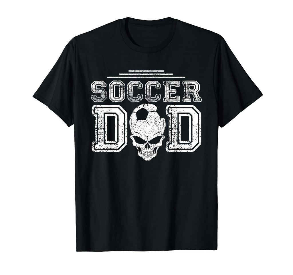 Soccer Dad Skull Soccer Player Funny T-Shirt - Minimalist Print for Adults - T-Shirt, Sweatshirt, Hoodie