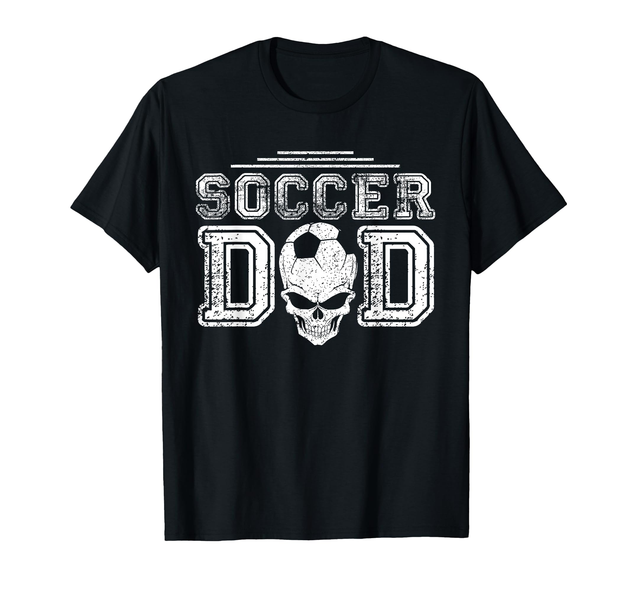 Soccer Dad Skull Soccer Player Funny T-Shirt - Minimalist Print for Adults - T-Shirt, Sweatshirt, Hoodie