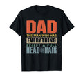 Funny Dad Bald Dad Papa Daddy Fathers Day T-Shirt - Graphic Print Men Women - T-Shirt, Sweatshirt, Hoodie
