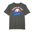 Daddy Rookie Rookie Year Baseball Dad T-Shirt - Streetwear Style Unisex - T-Shirt, Sweatshirt, Hoodie
