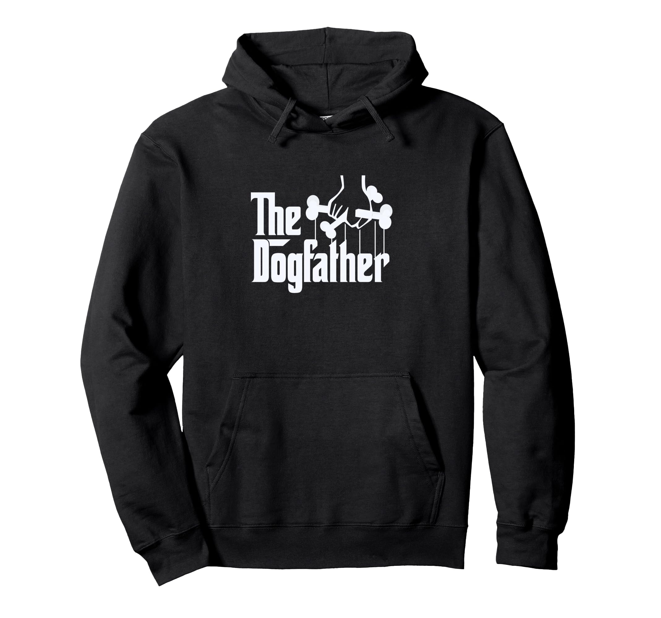 Dogfather Dog Dad Fathers Day Gift Dog Hoodie - Custom Art Print Unisex - T-Shirt, Sweatshirt, Hoodie