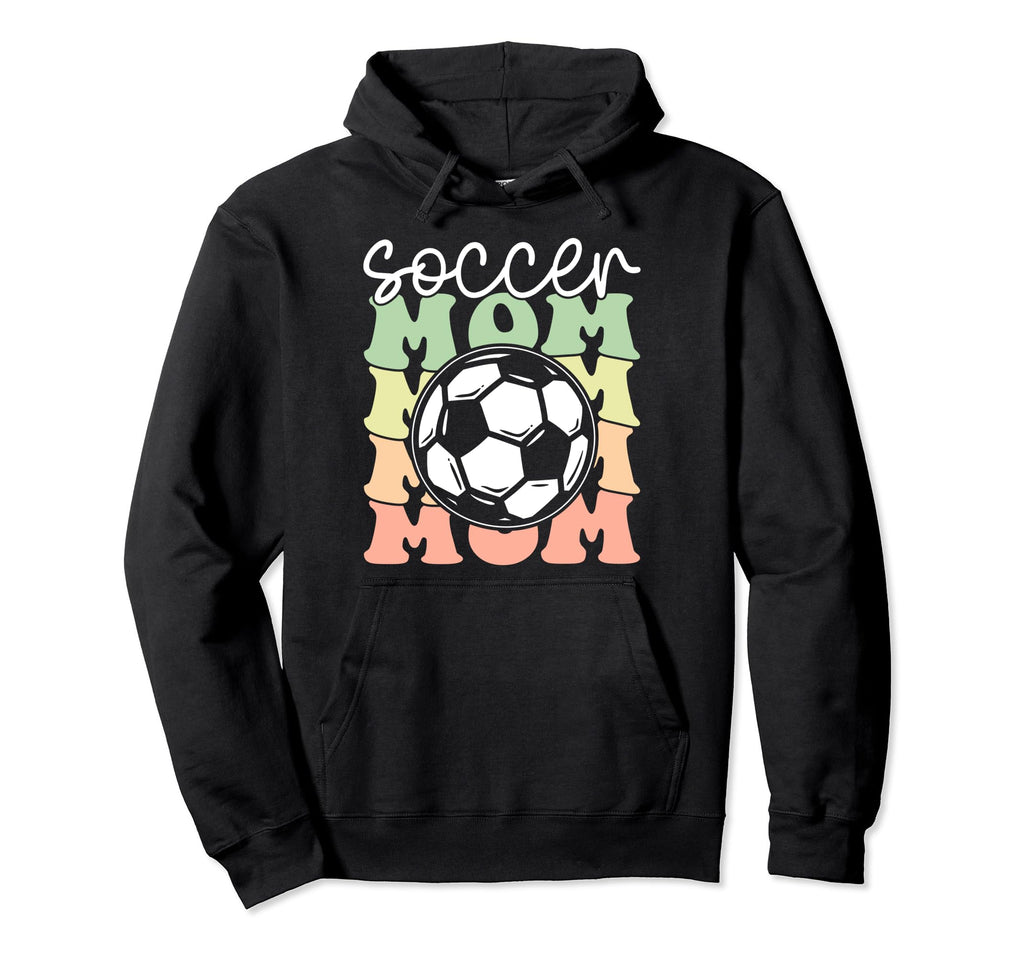 Soccer Mom Sports Lover Player Matching Hoodie - Unique Graphic Men Women - T-Shirt, Sweatshirt, Hoodie