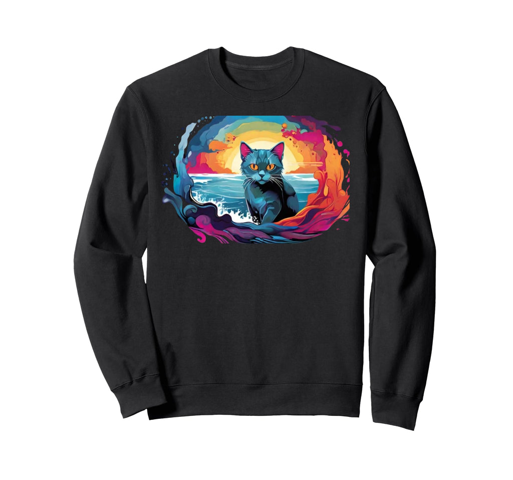 Cat Cat Motifs Cat Cat Owner Cat Sweatshirt - Aesthetic Graphic Men Women - T-Shirt, Sweatshirt, Hoodie