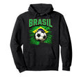 2026 Brasil Cup Flag Soccer Pride Futbol Hoodie - Graphic Print Men Women - T-Shirt, Sweatshirt, Hoodie
