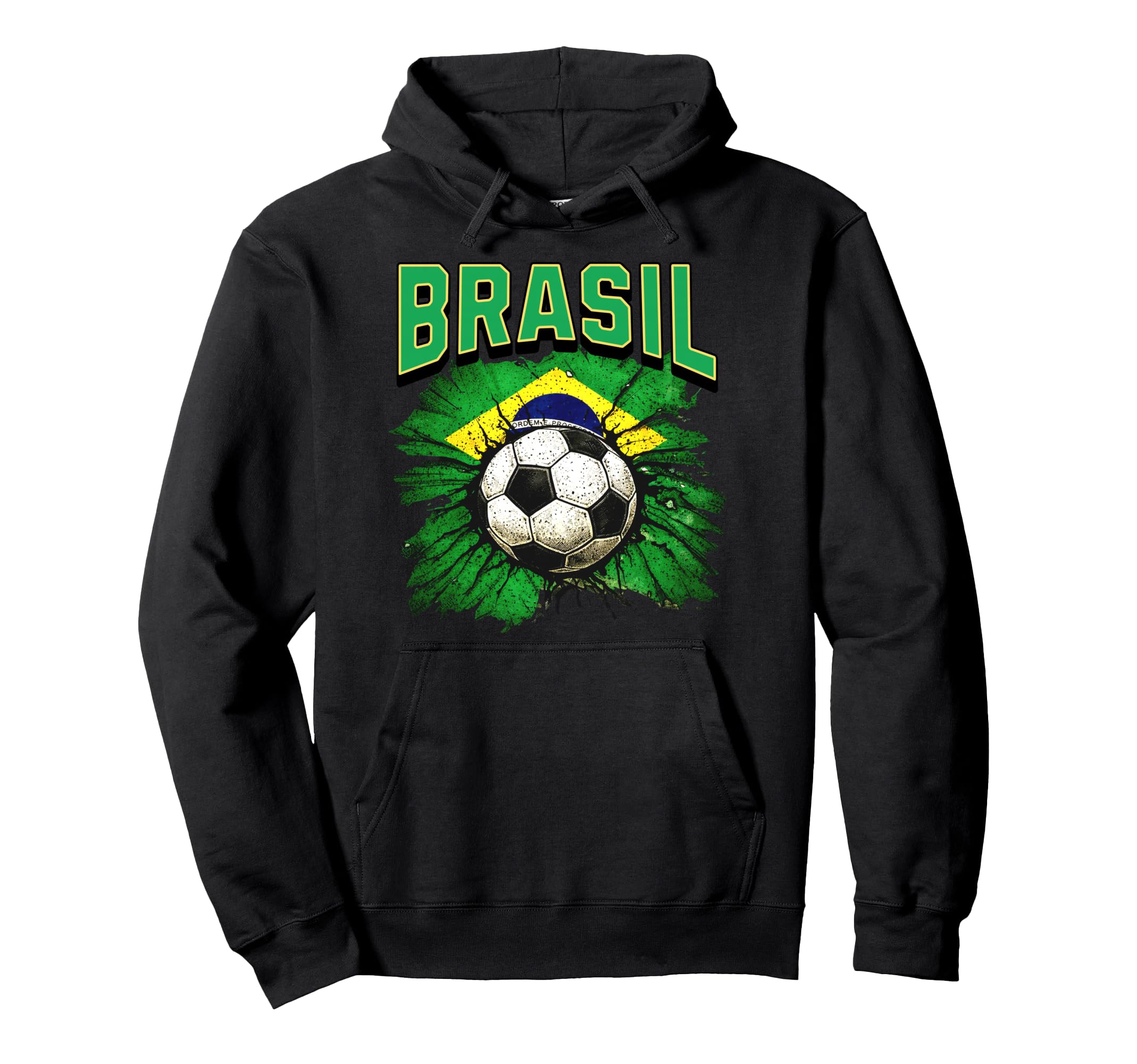 2026 Brasil Cup Flag Soccer Pride Futbol Hoodie - Graphic Print Men Women - T-Shirt, Sweatshirt, Hoodie