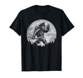 Firefighting Bigfoot Firefighter T-Shirt - Custom Art Print Men Women - T-Shirt, Sweatshirt, Hoodie