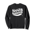 Groovy Soccer Nana Grandma Nana Sweatshirt - Minimalist Print for Adults - T-Shirt, Sweatshirt, Hoodie