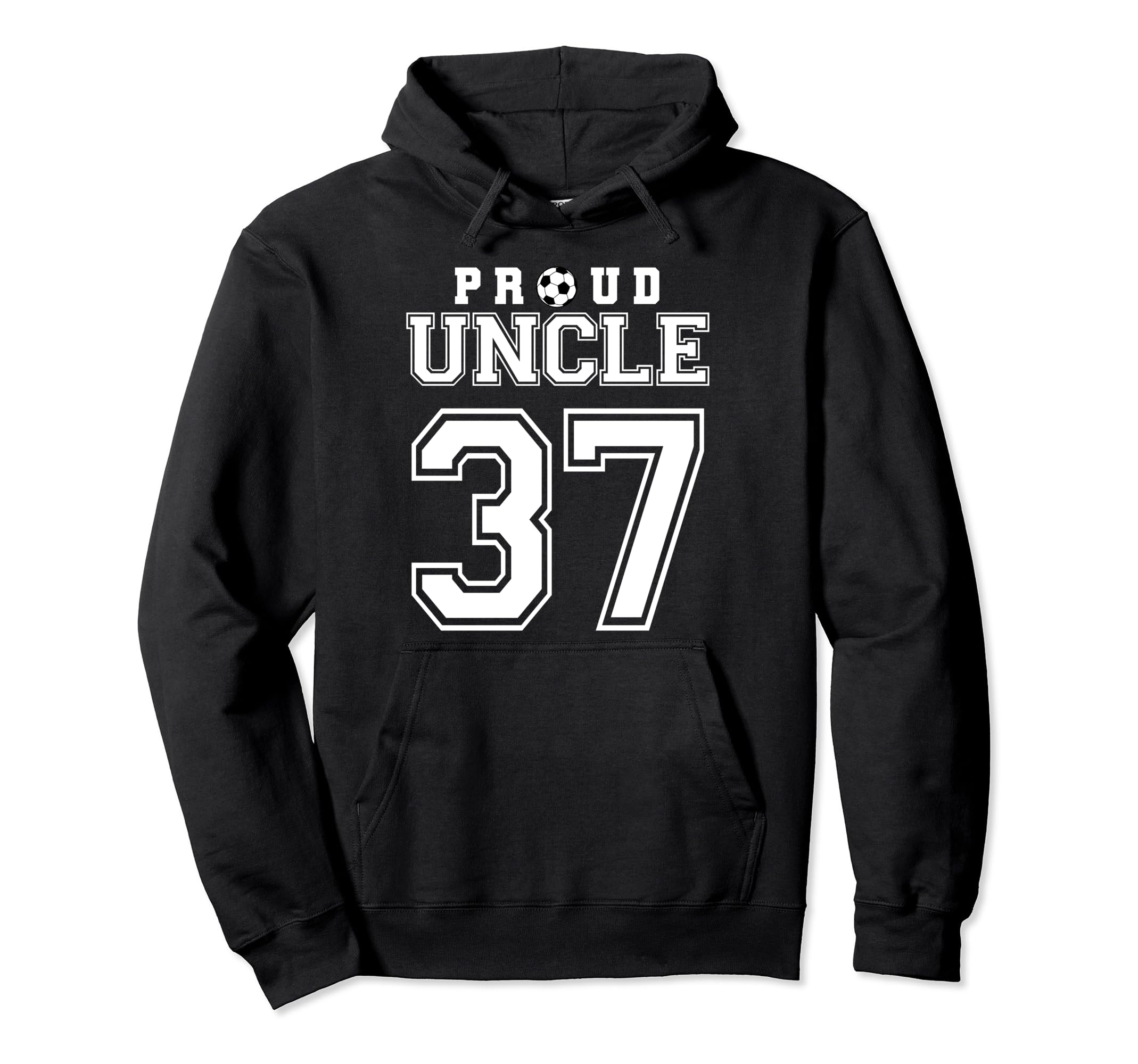 Number 37 Custom Proud Soccer Futbol Hoodie - Custom Art Print Unisex - T-Shirt, Sweatshirt, Hoodie