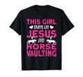 Horse Vaulter This Runs Jesus And T-Shirt - Novelty Apparel Unisex - T-Shirt, Sweatshirt, Hoodie